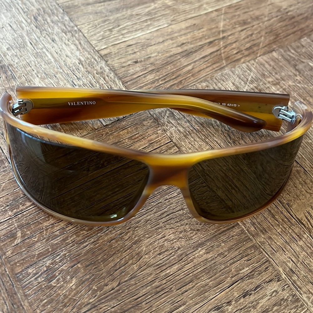 Valentino tortoiseshell sunglasses